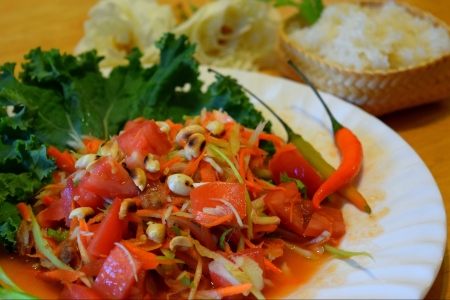 Faux Papaya salad2 - thaiveggiewithb