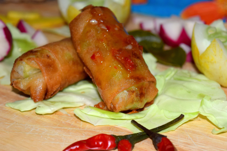 Golden Crispy Spring Rolls5- thaiveggiewithb