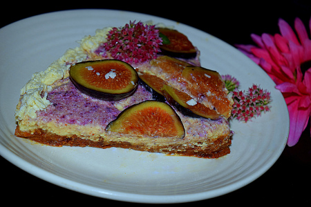 No-bake Vegan Cheesecake3- thaiveggiewithb