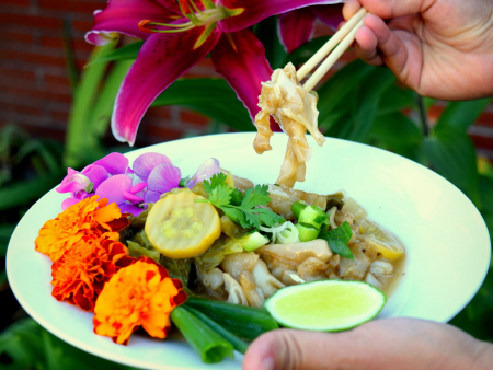 Rad Na – Noodles with Vegetables in Gravy1 - thaiveggiewithb