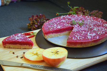Summer's End Sorbet Cake6 - thaiveggiewithb