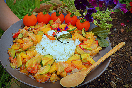 Sweet and Sour Veggies Stir Fried1- thaiveggiewithb