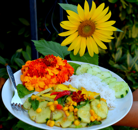 Sweet and Sour Veggies Stir Fried3- thaiveggiewithb