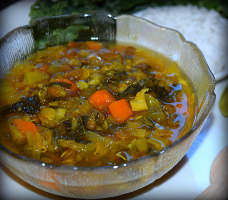 lentil soup - thaiveggiewithb 1