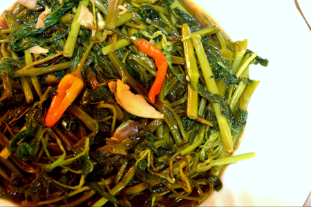 thaiveggiewithb morning glory stir fried